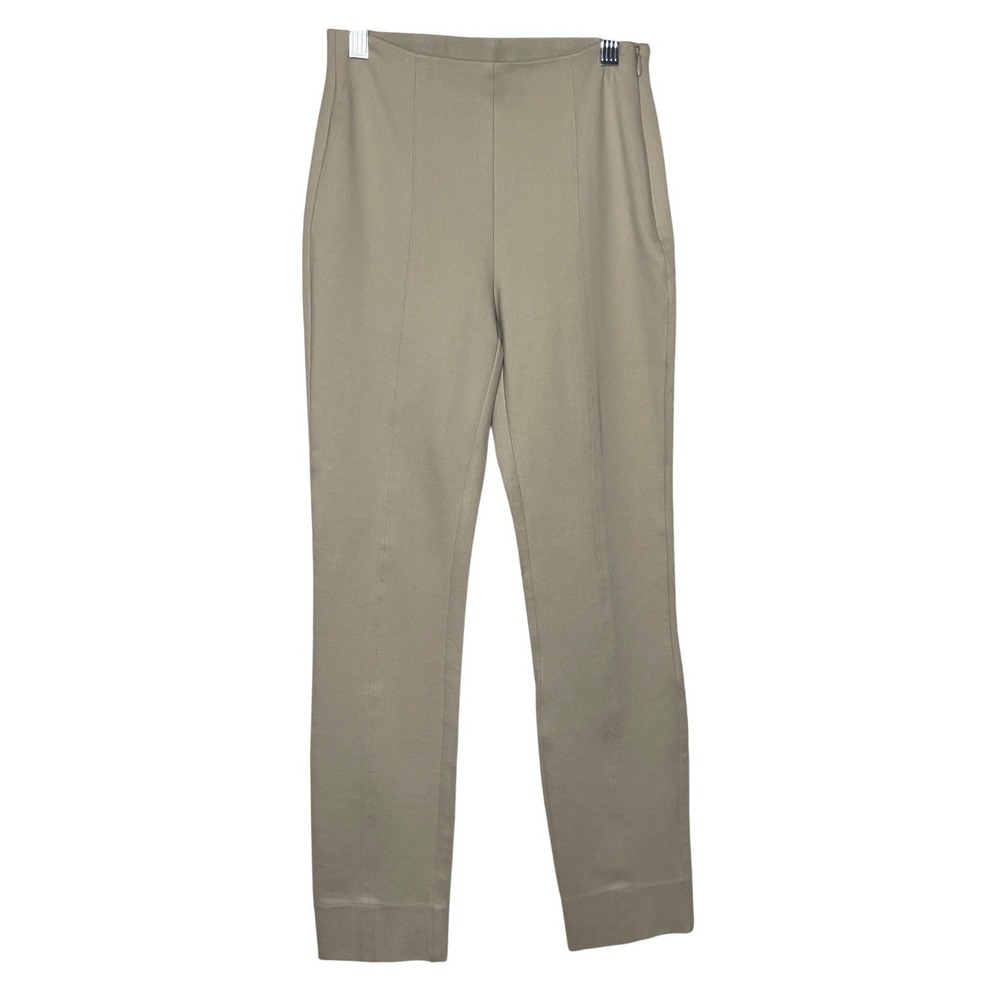 Quince Tan Straight-Leg Trousers